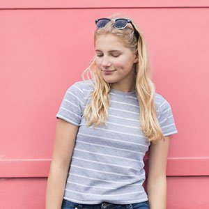 Printed μπλούζα γκρι Color