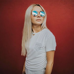 Plain λευκή μπλούζα